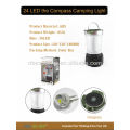 Adjustable switch 24 LED Camping Light with Compass